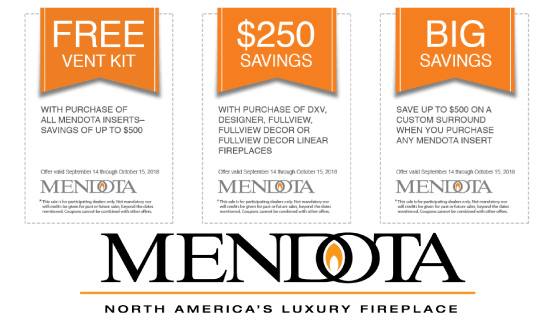 Mendota Fireplace Fall Sale by Colony Heating and Air Conditioning