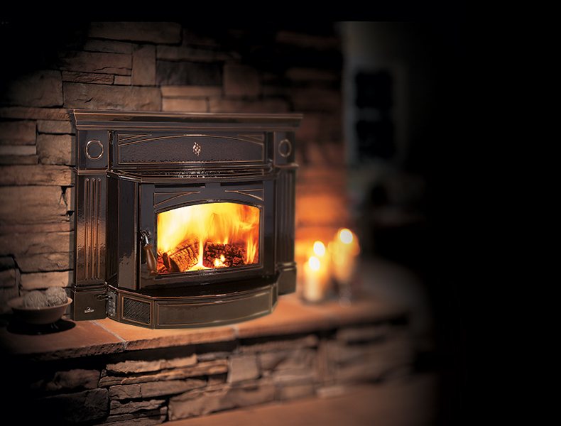 Colony Plumbing, Heating and Air Conditioning Fireplace Insert in Cedar Rapids, Iowa City