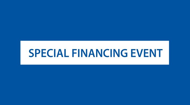 Special Financing Event 2021